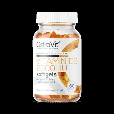 OstroVit  Vitamin D3 2000 IU softgels