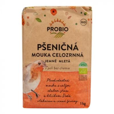 Probio Múka pšeničná celozrnná jemná 1000 g