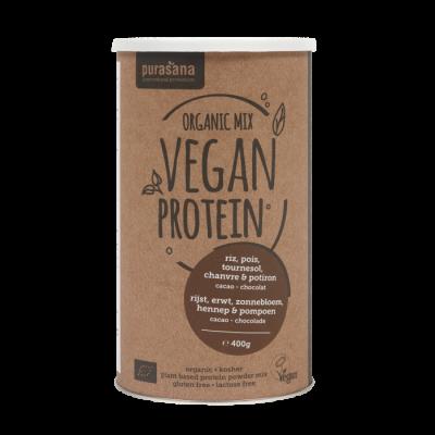 Purasana Vegan Protein Mix BIO 400 g vanilka