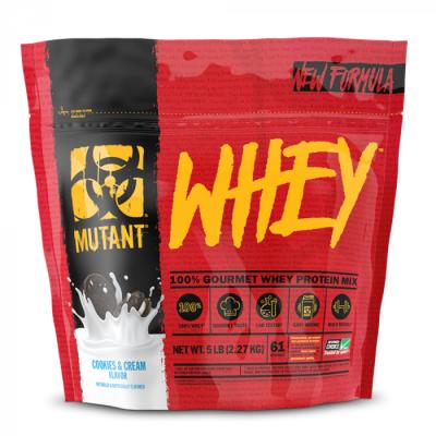 PVL Mutant Whey 2270 g jahodový krém