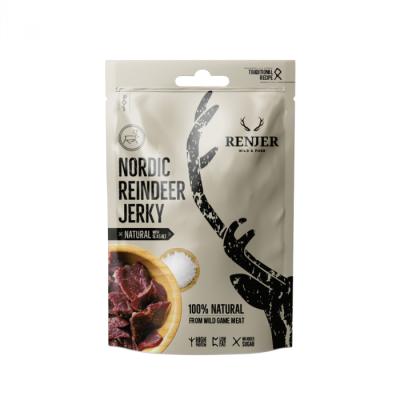 Renjer Sušené sobie mäso Reindeer Jerky 12 x 25 g morská soľ