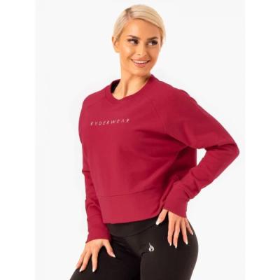 Ryderwear Dámska Mikina Motion Wine Red  L