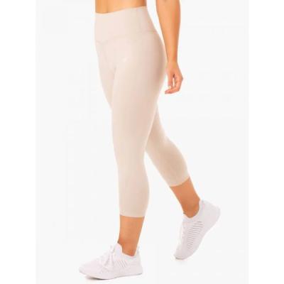 Ryderwear Dámske legíny 7/8 High Waisted Base Nude  L