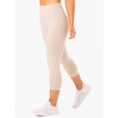 Ryderwear Dámske legíny 7/8 High Waisted Base Nude  S