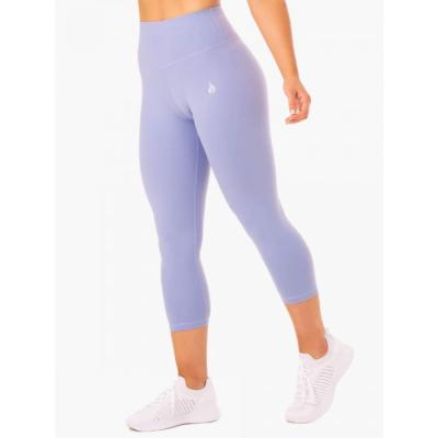 Ryderwear Dámske legíny 7/8 High Waisted Base Purple  XS