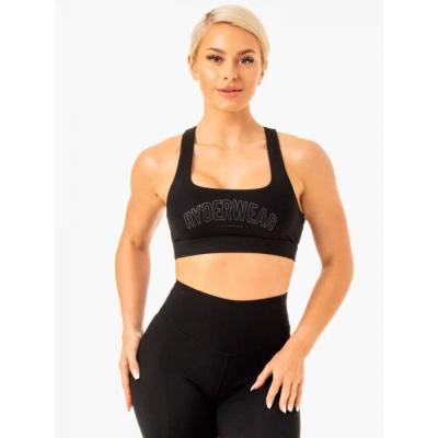 Ryderwear Športová podprsenka Knockout Racer Back Black  XS