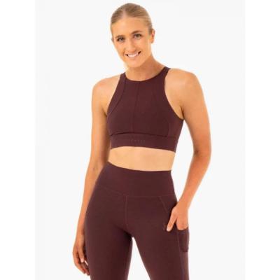 Ryderwear Športová podprsenka Reset High Impact Chocolate XLXL