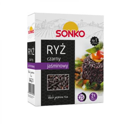 Ryža čierna jazmínová - SONKO 2 x 100 g