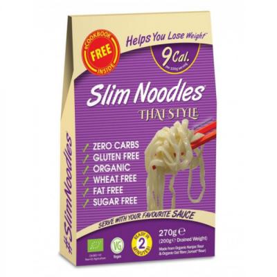 Slim Pasta BIO Cestoviny Slim Pasta Noodles Thai Style 25 x 270 g