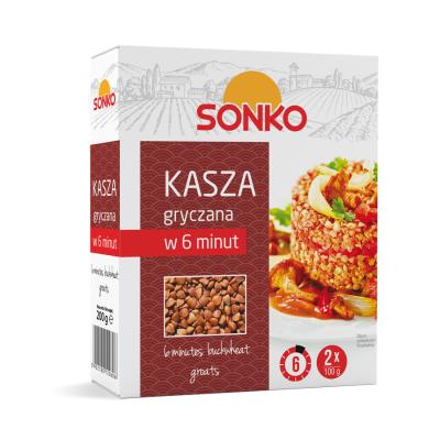 SONKO 6 6 minútové pohánkové krúpy 2 x 100 g