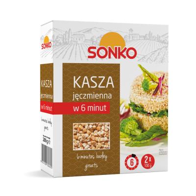 SONKO 6 minútové jačmenné krúpy 2 x 100 g