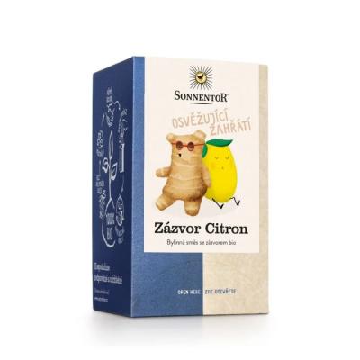 Sonnentor BIO Čaj zázvor-citrón 32,4 g