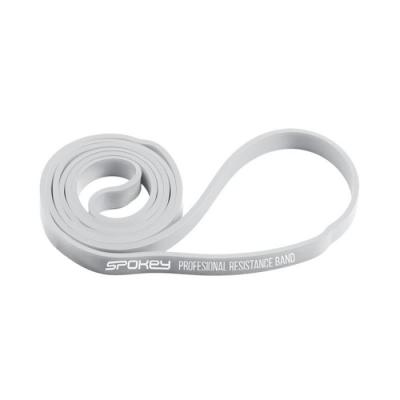 Spokey Posilňovacia guma Cross band POWER II 0-13 kg Light Grey