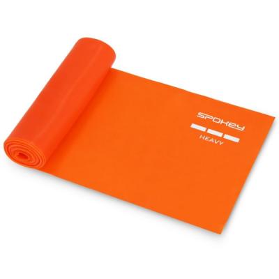 Spokey Posilňovacia guma Resistance band Heavy RIBBON lll orange