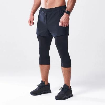 Squat Wolf Kompresné legíny All-Action Short + Tight Black  L