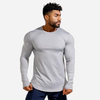 Squat Wolf Long Sleeve Statement Muscle Grey  M