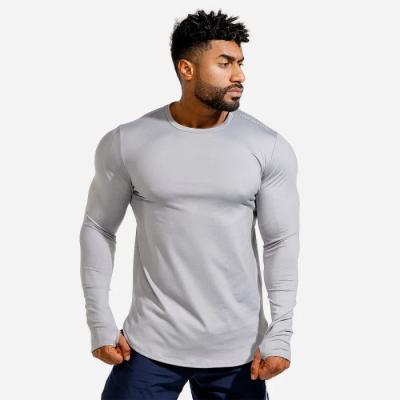 Squat Wolf Long Sleeve Statement Muscle Grey  XL