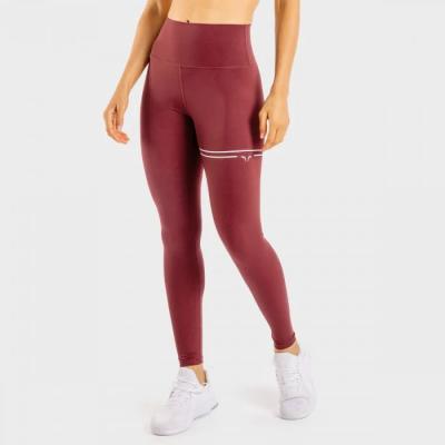 SQUATWOLF Dámske legíny Flux Maroon L