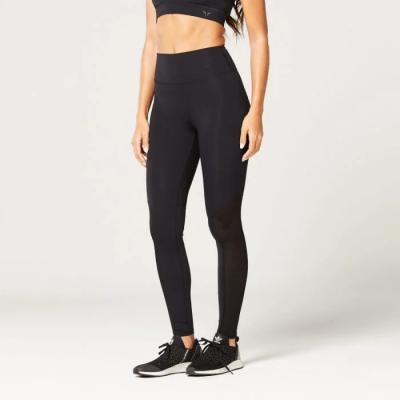 SQUATWOLF Dámske legíny Mesh Insert Black  S