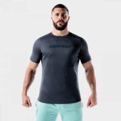 SQUATWOLF Tričko LAB360º Recycled Mesh Tee Blue Nights M