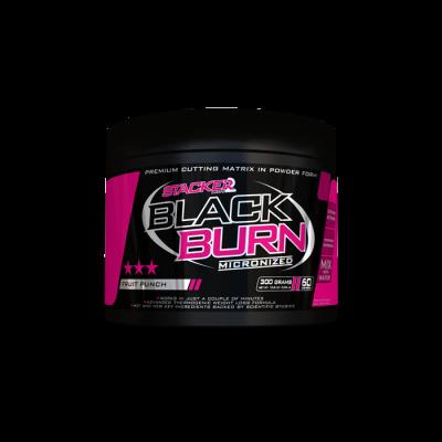 Stacker2 Black Burn Micronized 300 g citrón limetka