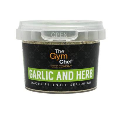 The Gym Chef Fitness korenie cesnak a bylinky 50 g cesnak a bylinky