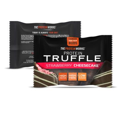 TPW Protein Truffle 40 g jahodový cheesecake