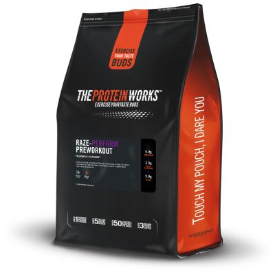 TPW Raze-Perform™ Preworkout 250 g blue raspberry juice