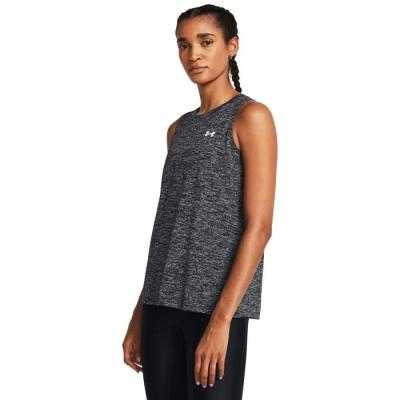 Under Armour Dámske tielko Tech Tank Twist Black LL