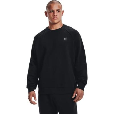 Under Armour Pánska mikina Rival Fleece Crew čierna XL