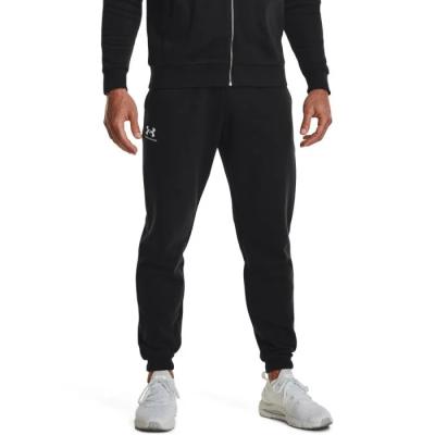 Under Armour Pánske tepláky Essential Fleece Black SS