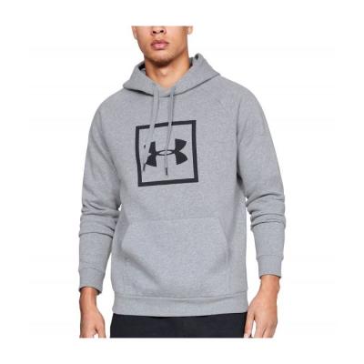 Under Armour Rival Fleece Logo Hoodie Grey  XL