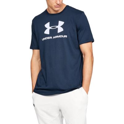 Under Armour T-shirt Sportstyle Logo SS Navy L