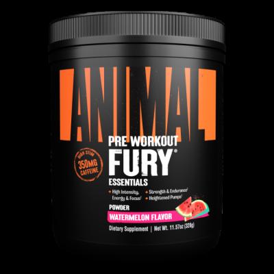 Universal Nutrition Animal Fury 322 g zelené jablko