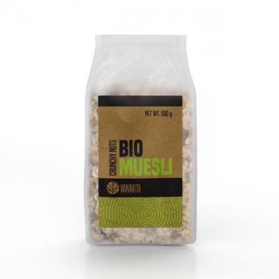 VanaVita BIO Musli 10 x 500 g chrumkavé orechy