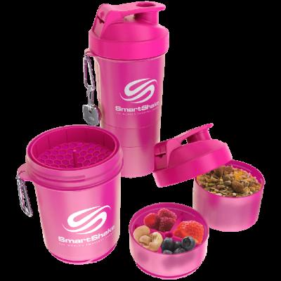 Viacdielny šejker SmartShake Original Pink 600 ml - SmartShake