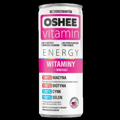 Vitamínový energy drink - OSHEE 24 x 250 ml