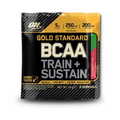 Vzroka Gold Standard BCAA Train Sustain 19 g jahoda kiwi