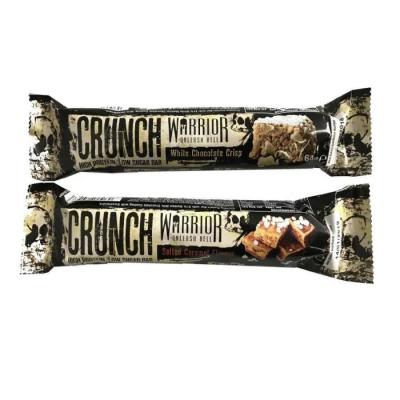 Warrior CRUNCH Bar 64 g chrumkavé kúsky bielej čokolády