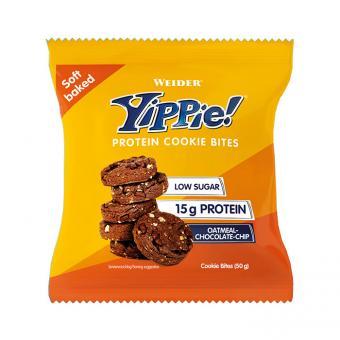 Weider Yippie! Protein Cookie Bites 50 g čokoládové kúsky