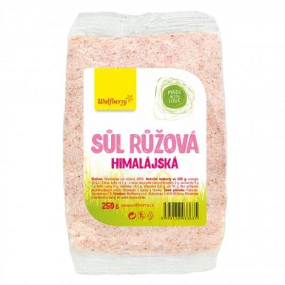 Wolfberry Himalájska soľ ružová 1000 g