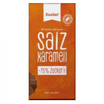 Xucker čokoláda slaný karamel 80 g slaný karamel