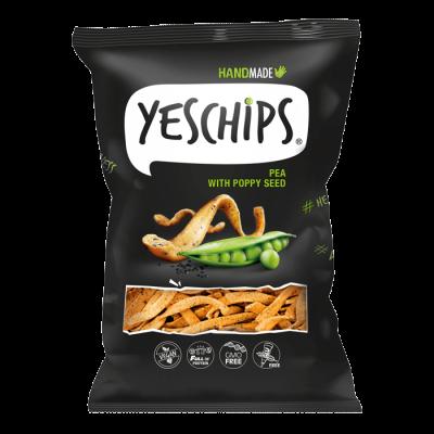 Yeschips hrachové s mákem 18 x 80 g cesnak