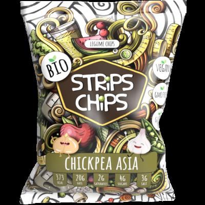 YESCHiPS STRiPS ChiPS 18 x 80 g pea & poppy seed