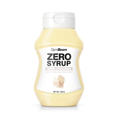 ZERO SIRUP biela čokoláda - GymBeam 6 x 350 ml