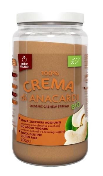 100% Crema Di Anacardi Bio - Smile Crunch 300 g