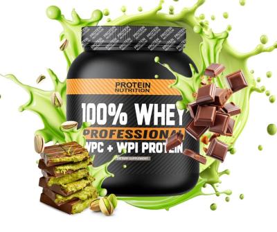 100% Whey Professional - Protein Nutrition 1000 g Dubai Chocolate