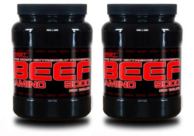 1+1 Zadarmo: Amino BEEF 5000 od Best Nutrition 250 tbl + 250 tbl