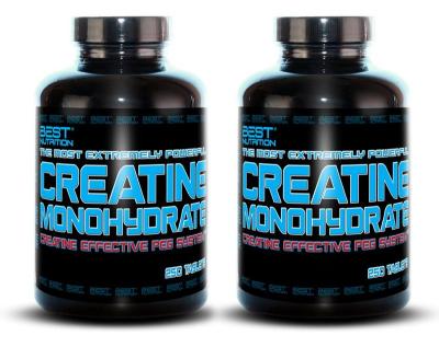 1+1 Zadarmo: Creatine Monohydrate Peg System od Best Nutrition 250 tbl. + 250 tbl.