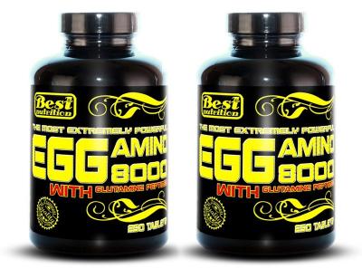 1+1 Zadarmo: EGG Amino 8000 od Best Nutrition 250 tbl. + 250 tbl.